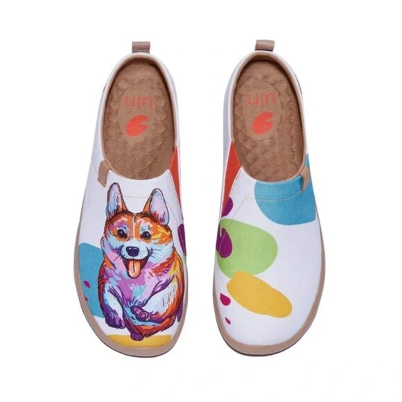 UIN, Spanish Art Travel Shoes, "Wait for Me", Sz 7.5, EUC - Picture 3 of 6
